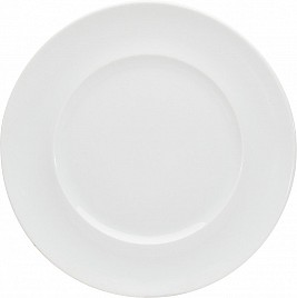 Krožnik plitki z robom 23 cm 