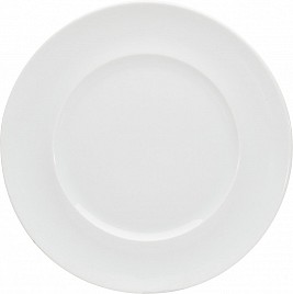 Krožnik plitki z robom 26 cm 